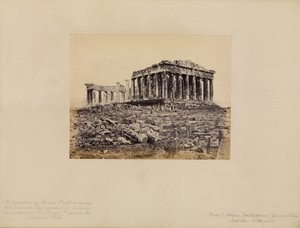 Athens - The Parthenon, General View from the Northwest