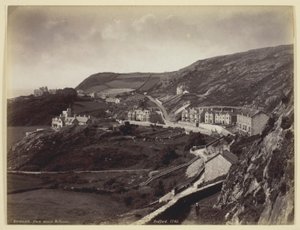 Barmouth, from above Bellevue by Francis Bedford