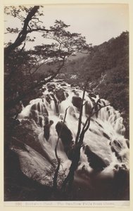 Bettws-y Coed, The Swallow Falls from Above by Francis Bedford