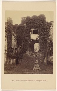 Carew Castle - Entrance to Banquet Hall