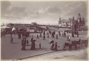 Rhyl. The Pavilion and Pier by Francis Bedford
