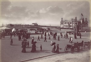 Rhyl. The Pavilion and Pier by Francis Bedford