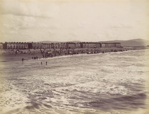 Rhyl, from the Sea, 1870s by Francis Bedford