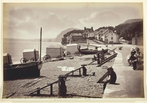 Sidmouth, West of Esplanade by Francis Bedford