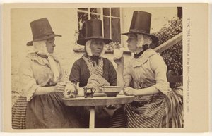 Welsh Group - Three Old Women at Tea, No. 2