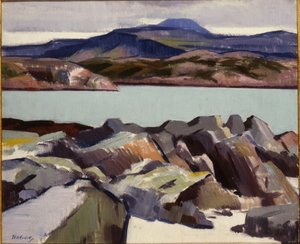 Ben More, from above Port Beag na Sligeanach by Francis Campbell Boileau Cadell