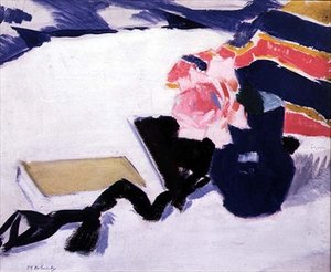 The Rose and the Black Ribbon by Francis Campbell Boileau Cadell