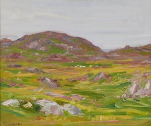 Uplands of Iona by Francis Campbell Boileau Cadell