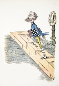 Capital F, illustration from The Struwwelpeter Alphabet, verse by Harold Begbie