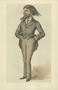 Mr Herbert Herkomer by Francis Carruthers Gould