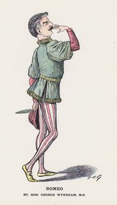 Romeo, Rt Hon George Wyndham by Francis Carruthers Gould