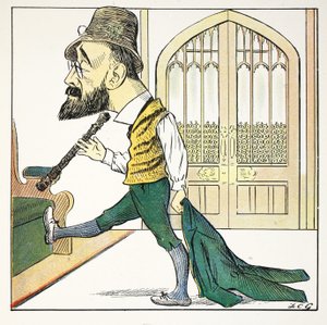 Strong T, illustration from The Struwwelpeter Alphabet, verse by Harold Begbie