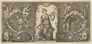 Touch Tactus, from Quinque Sensuum Five Senses by Francis Cleyn