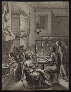 Women at Work by Francis Cleyn