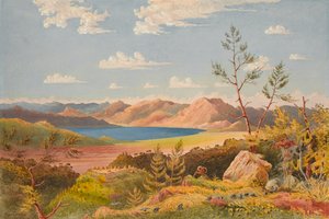 Lake Ashangi by Francis Cornelius James