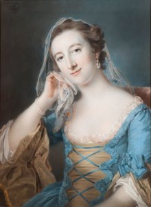 Portrait of Elizabeth, daughter of Sir Edward Hulse, 1st Baronet, 1755