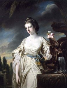 Portrait of Mrs Richard Miles by Francis Cotes