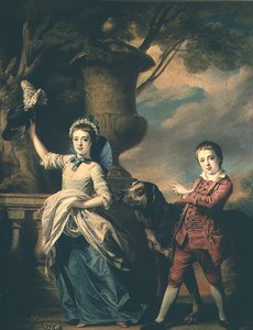 The Children of Sir Edward and Dame Ann Astley, 1767 by Francis Cotes