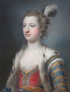 The Right Honorable Lady Mary Radcliffe (1732-98), Wife of Francis Eyre, Esq. by Francis Cotes