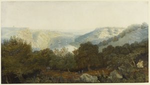 The Avon Gorge with Clifton and the Hotwells, Bristol by Francis Danby