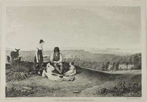 View from Kings, Weston Hill, from Three Views, Illustrative of The Scenery of Bristol, and its Vicinity