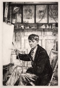 Charles Cundall by Francis Dodd