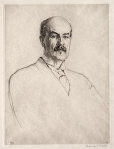 Professor Oliver Elton by Francis Dodd