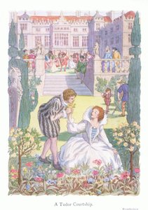 A Tudor Courtship by Francis Donkin Bedford