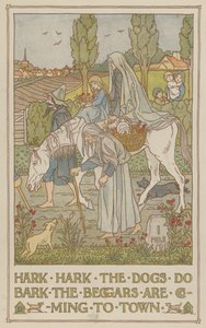 Hark Hark the Dogs Do Bark the Beggars Are Coming to Town by Francis Donkin Bedford