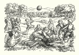 Merrie England: Football by Francis Donkin Bedford