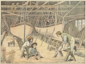 Shipbuilder by Francis Donkin Bedford