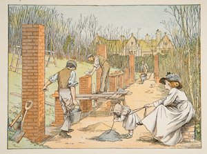 The Builder, from Four and Twenty Toilers, pub. 1900 by Francis Donkin Bedford