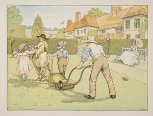The Gardener, from Four and Twenty Toilers, pub. 1900 by Francis Donkin Bedford