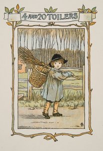 Vignette from Four and Twenty Toilers, published 1900 by Francis Donkin Bedford