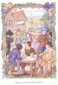 Whitsun ales and Morris dancers by Francis Donkin Bedford