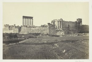 Baalbek, from the South by Francis Frith