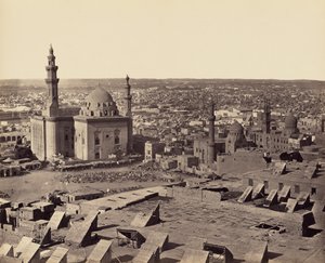 Cairo from the Citadel. First View by Francis Frith