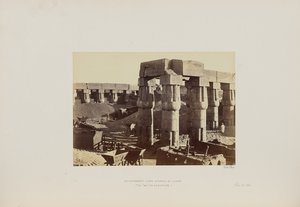 Government Corn Stores at Luxor, the “No” of Scripture by Francis Frith