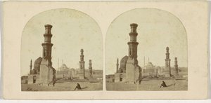 Tombs of the Mamluks, Cairo, Egypt by Francis Frith