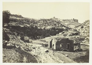 Jerusalem from the Wall of En-Rogel, 1857 by Francis Frith