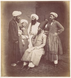 Six East Indian Men by Francis Frith