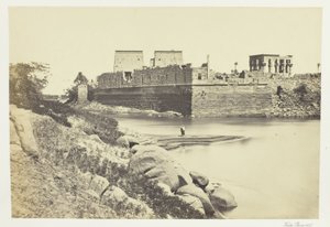 South End of the Island of Philae by Francis Frith