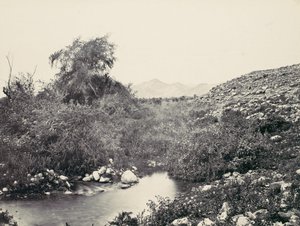 The Fountain of Jericho and Probable Site of the City