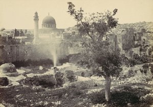 The Mosque of Omar, Jerusalem, 1857