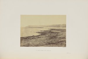 The North Shore of the Dead Sea by Francis Frith