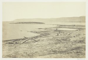 The North Shore of the Dead Sea by Francis Frith