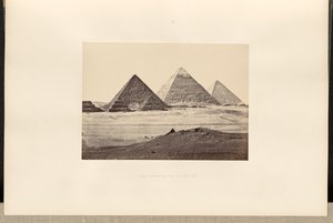 The Pyramids of Giza by Francis Frith