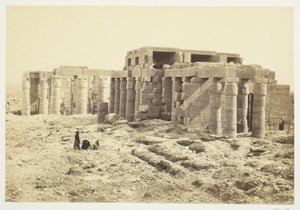 The Rameseum by Francis Frith