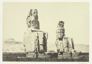 The Statues of Memnon, Plain of Thebes