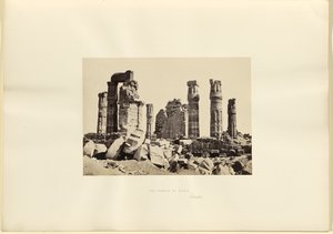 The Temple of Soleb, Ethiopia by Francis Frith